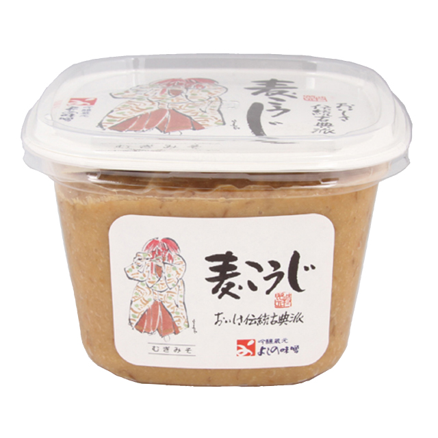 麦こうじ味噌 600gカップ