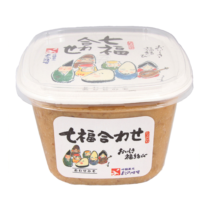 七福合わせ味噌 600gカップ