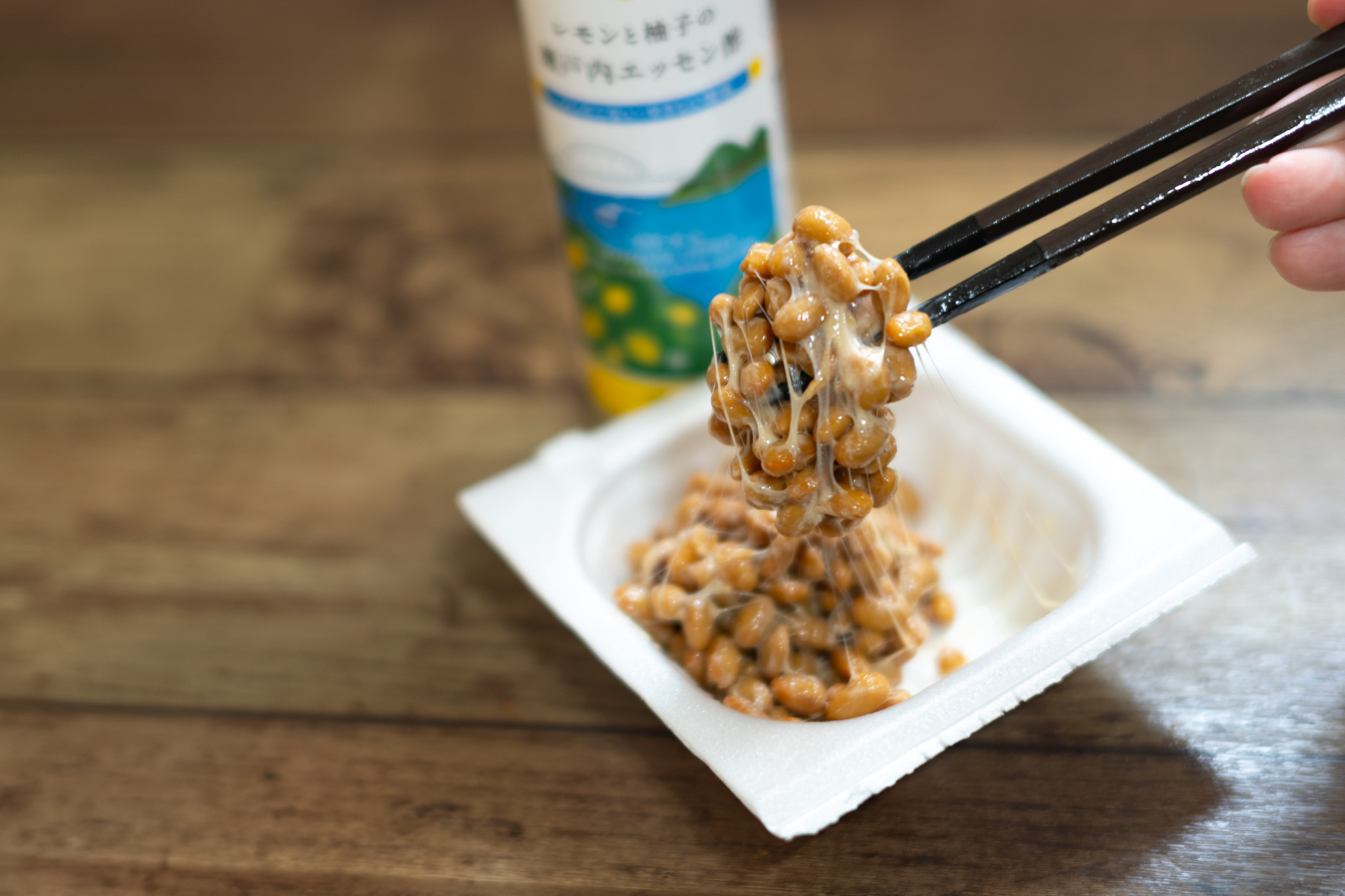 納豆とレモンと柚子の瀬戸内エッセン酢