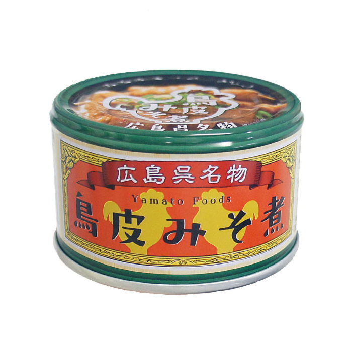 鳥皮みそ煮（缶詰）130g