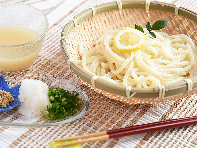 ざるうどんに