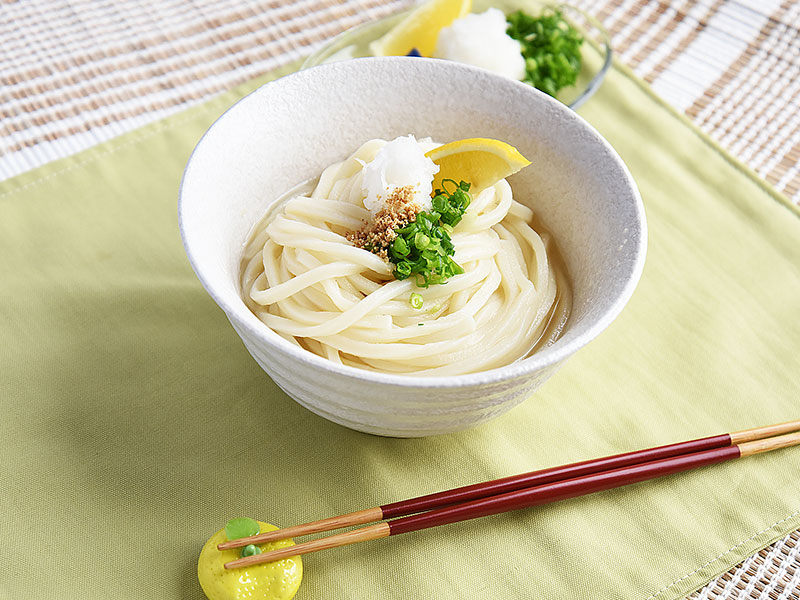 ぶっかけうどんに