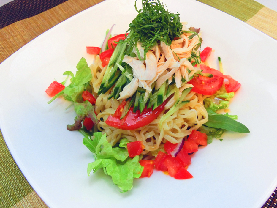 よしの味噌｜瀬戸内　潮風れもん　冷麺 ２食入り　調理イメージ（カスタム使用）